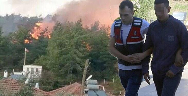 Çıkardığı yangın sonrası tabiri ortaya çıktı! ‘Uzaktan izleyip, görüntü çektim’