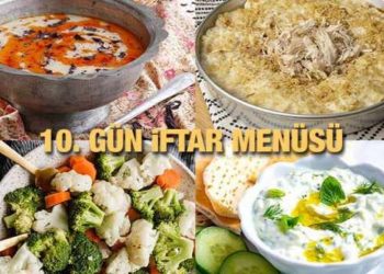 İftar menüleri 2023: 10. Gün iftar menüsü